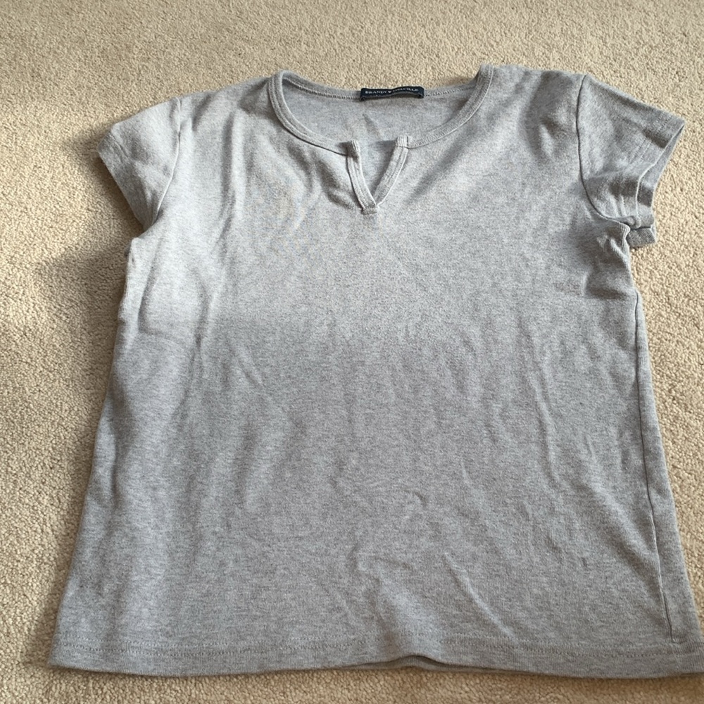 brandy ashlyn v notch tee